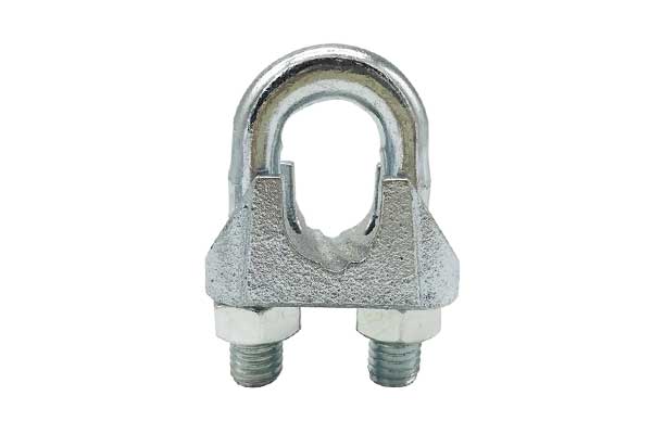 A carbon steel electro-galvanized silver-white DIN741 standard Wire Rope Clips